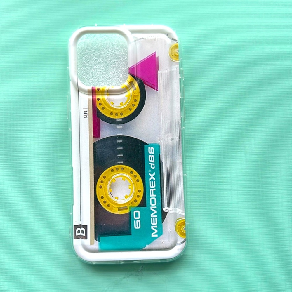 iPhone 16pro Mac case fun 90’s cassette tape style so fun!!